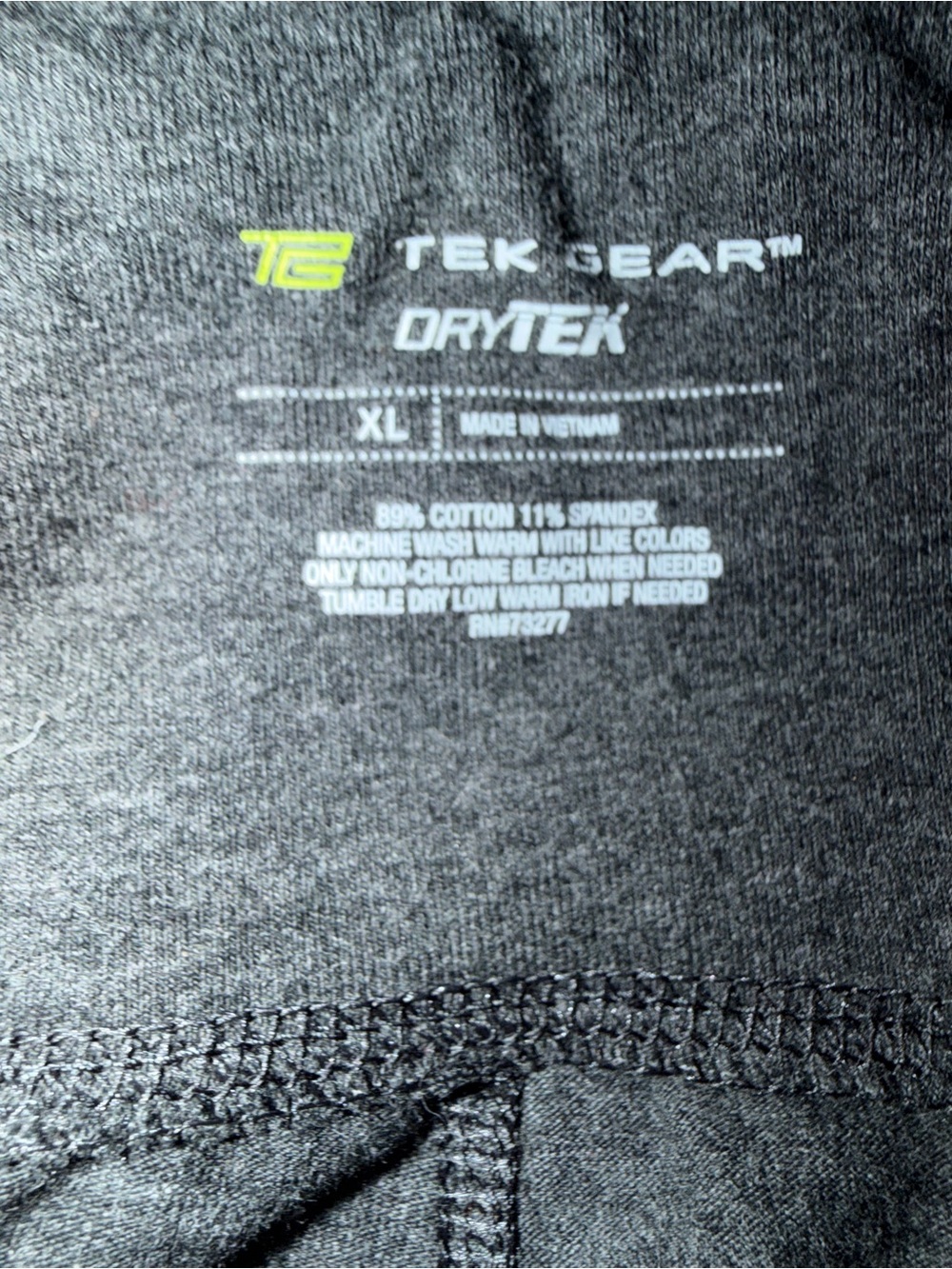 tek gear Navy, Gray & Black Cropped Leggings Trio - Picture 7 of 7